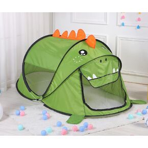 Kids Play Tents – Collapsible Tent for Boys Girls Gift - Large Foldable Playhouse Indoor/Outdoor Fun - Pop up Tent Toys for Age 1 and up Child Birthdays Presents (Dinosaur) in Kuwait