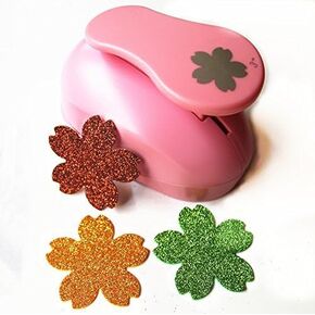 Crafts Punch 3-Inch Paper Punches Craft Punches (Plum Flower)