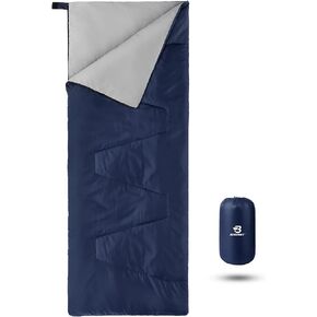 Bessport Lightweight Sleeping Bag, Ultralight Backpacking Sleeping Bag, 3 Season Waterproof for Adults Kids, Outdoor, Hiking, Camping