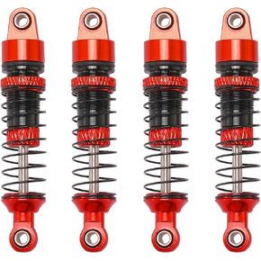 Aluminum 52MM RC Shocks Adjustable Long Travel Absorber Oil Threaded Damper for TRX4M 1/18 RC Crawler Upgrades Accessories