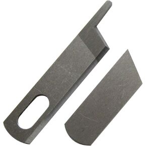 CKPSMS Brand - 1SET Upper & Lower Knives Blades #412585&412749 Compatible with Singer 14u12a,14u13,14u65 14U