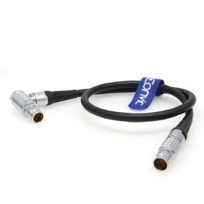 Eonvic Viewfinder EVF Cable for Sony Venice DVF-EL200 Full HD OLED viewfinder 2B 26pin Male to 26pin Male Right Angle (120CM)