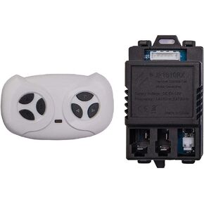 JR1810RX 7 Pin Children's Electric Car 2.4G Bluetooth Remote Control and Receiver Kit Controller Control Box Accessories for Replacement Parts