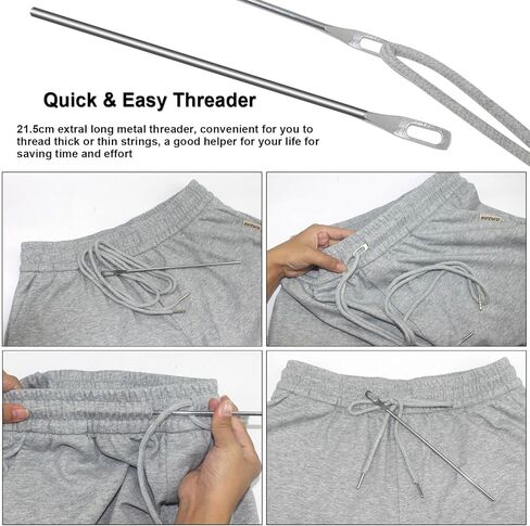 24 قطعة من حبال الرباط، أربطة بديلة مع 4 قطع من الخيوط السهلة للسراويل الرياضية والسراويل القصيرة والمعاطف والسترات in Kuwait