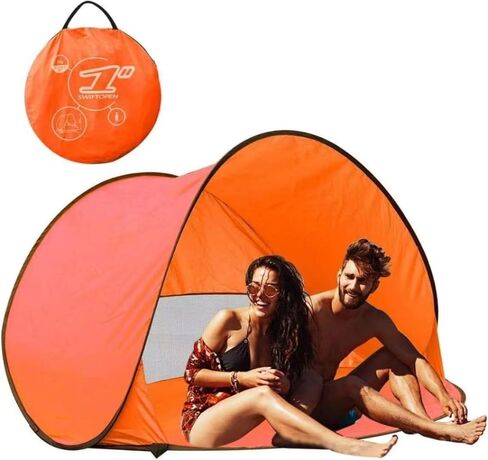 خيمة الشمس المنبثقة التلقائية الفورية المحمولة في الهواء الطلق خيمة الشاطئ كابانا السريعة مأوى الشمس in Kuwait