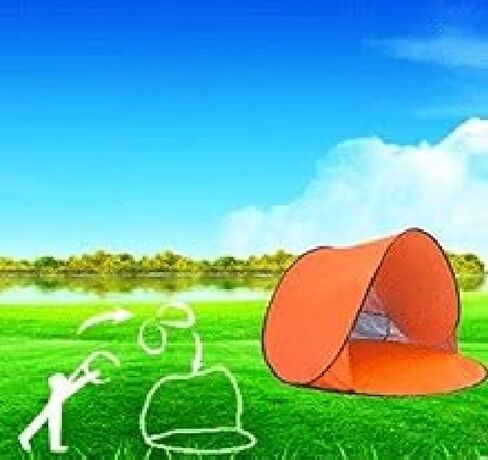 خيمة الشمس المنبثقة التلقائية الفورية المحمولة في الهواء الطلق خيمة الشاطئ كابانا السريعة مأوى الشمس in Kuwait