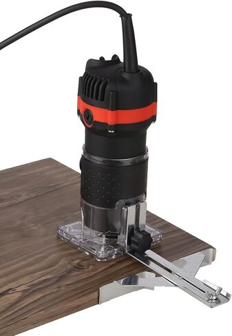 جهاز توجيه الخشب، أداة توجيه Weytoll 800W 30000r/min، جهاز توجيه النخيل، ماكينة تشذيب الخشب، جهاز توجيه مدمج، آلة تشذيب الشق لنجار الخشب مع 15 قطعة قواطع طحن 110 فولت in Kuwait