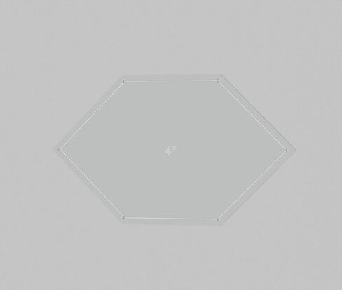 مجموعة قوالب خياطة اللحف المرقعة من الصلبان، 2 بوصة، 2.5 بوصة، 3 بوصة، 3.5 بوصة، 4 بوصة مع بدل التماس 1/4 بوصة in Kuwait