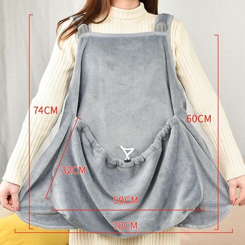 Adjustable Cat Apron Carrier, Pet Carrier Sleeping Bag, Cat Carrier Pouch Pet Sling Carrier for Small Sized Animals in Saudi Arabia