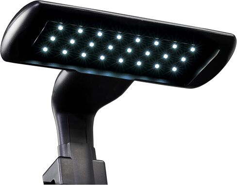مصباح LED عالمي من GloFish، لأحواض السمك بسعة تصل إلى 15 جالون، مع مصابيح LED زرقاء معززة للألوان، 9 بوصة × 7 بوصة × 3 بوصة in Kuwait
