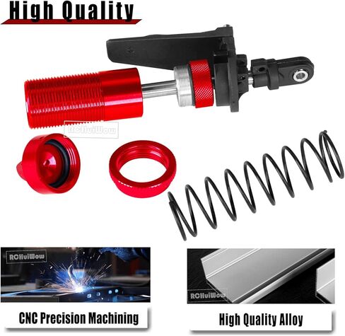 RC Shocks Absorber Upgreades Part for 1/10 Slash 4WD,Stampede 4WD,Rustler 4WD,Alloy Aluminum Front Rear Shocks Hops Up,Navy Blue in Kuwait