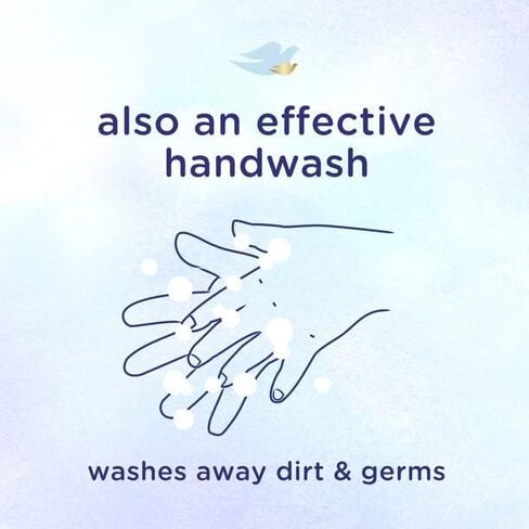 غسول بيبي دوف من الرأس إلى أصابع القدم، ترطيب غني، مضخة 13 أونصة (عبوة من قطعتين) in Kuwait