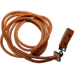 CALYX German WW2 P08 Luger Leather Lanyard Tan Color