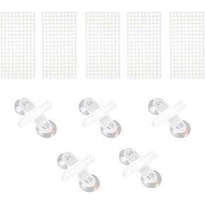 10pcs 50 Gallon Fish Tank Fish Tank Divider 10 Gallon Crate Divider 10 Gallon Aquarium Airline Tube Aquarium Divider Fish Tank Plastic Egg crates Grid clamp