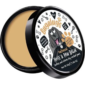 Dog Paw Pad Balm & Dog Nose Balm 30 g (1.06 oz) - Moisturizing Dog Paw Balm That Creates an Invisible Barrier That Protects and Heals Dry Cracked Paws - All-Natural Dog Paw Balm with Oatmeal