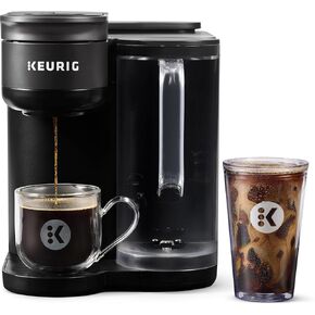 Keurig K-Brew+Chill Iced or Hot Single-Serve K-Cup Coffee Maker with MultiStream and QuickChill Technology, 70oz. Removable Reservoir