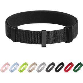 Safety Cat Collar Pro - U.S. IDA Gold Awarding Design, Elastic Quick Release Cat Collar with Buckle Non Breakaway - Lightweight for Kitten All Small Large Cats (Linen, S 5.9-11.8")