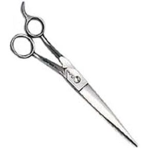 Geib Gator Stainless Steel Bent Shank Curved Pet Grooming Shears, 7-1/2-Inch