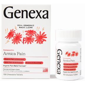 Genexa Arnica Pain - 300 Tablet (3 Pack) | Certified Organic & Non-GMO, Physician Formulated, homeopathic | Pain Relief Remedy