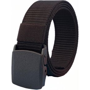 JacobsParts Heavy Duty Tactical Military Style Belt, Hypoallergenic Plastic Buckle,