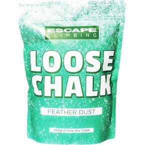 Escape Climbing Feather Dust Climbing Chalk | Ultra Premium Loose Bulk Climbing Chalk | 100% Pure Magnisum Carbonate Optimized for Rock Climbing | Vegan | Designed for Bouldering, Sport Climbing