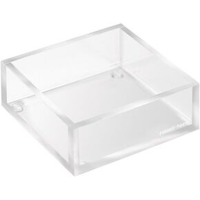 russell+hazel Acrylic File Box Slim, Clear, 4.5" x 12.25" x 10"