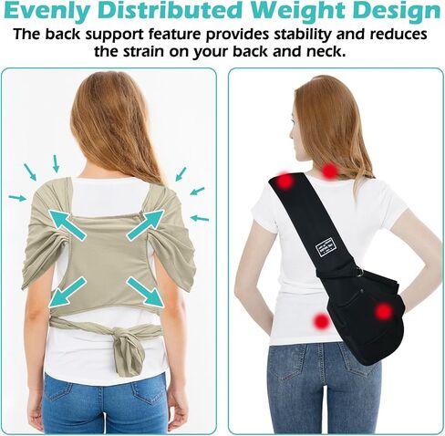 PINVNBY Dog Sling Carrier, Adjustable Hands Free Puppy Pouch Front Cat Sling Carrier Adjustable Shoulder Small Animals Sling for Small Dogs Pet Carrier Bag for Outdoor in Saudi Arabia