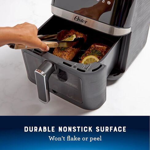 Oster Air Fryer, 6 Quart Digital Air Fryer, Large Air Fryer with Window in Kuwait