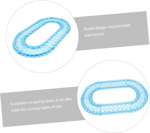 Milisten Hamster Hamster Track Toy Small Pet Supplies Hamster Toys Small Animal Supplies Jumping Ball Track Hamster Exercise Track Hamster Exercise Toy Small Animal Track for Hamster in Saudi Arabia
