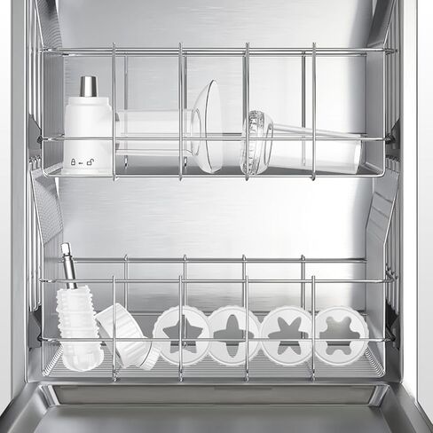 صانع تقديم الفواكه المجمدة الناعم لخلاط حامل كيتشن ايد، صانع الآيس كريم الناعم الخالي من الألبان من أجل مساعد المطبخ، صانع حلوى الآيس كريم، كمرفق صانع الآيس كريم كيتشن ايد، آمن للاستخدام في غسالة الأطباق in Kuwait