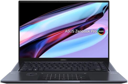 ASUS Zenbook Pro 16X OLED 16 بوصة 4K OLED 16:10 شاشة تعمل باللمس، قرص، وحدة المعالجة المركزية Intel i7-12700H، رسومات GeForce RTX 3060، ذاكرة الوصول العشوائي 16 جيجابايت، 1 تيرابايت SSD، Windows 11 Home، أسود، UX7602ZM-DB74T in Saudi Arabia