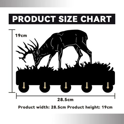 قرن الوعل جدار معطف الرف ديكور المنزل الحياة البرية الحيوان الحديثة خشبية جدار هوك الغزلان الصيد الجدار شماعات هنتر هدية، اليدوية تخزين المنزل الخشبي، كيرينغ سترة معطف شماعات in Kuwait
