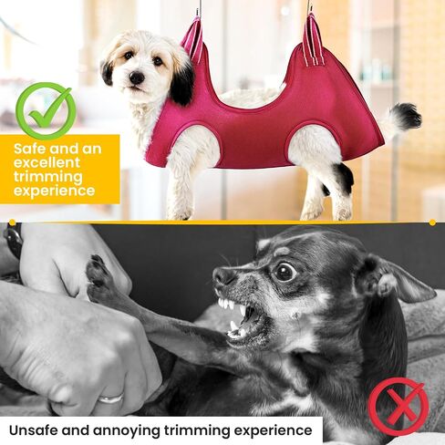 Dog Grooming Hammock, Different in Saudi Arabia