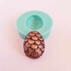 Dragon egg Mold - Silicone mold - Chocolate Mold non-stick and stretchable NC091 (General Purpose)