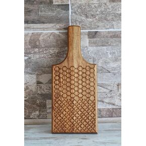 Pasta board with rolling pins, Combination pasta board wood Wooden gnochetti board, Garganelli board Usini board Conchiglioni board