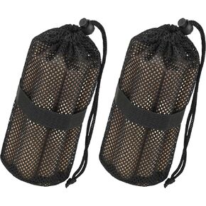 2 Packs Deer Call Hunting Bag Authentic Rattling Antlers Sound for Whitetail Bucks Deer Hunting Simulate Deer Game Caller Portable Attracting Rattle Bag