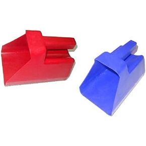 Derby Originals 3 Quart Enclosed Plastic Feed Scoop - Ideal for Use with Any Feed or Grain - 12 Cup Capacity - Made from Heavy Duty Plastic (Lot of 1, Royal Blue)