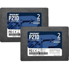 Patriot P210 SATA 3 128GB SSD 2.5 Inch Internal Solid State Drive - P210S128G25