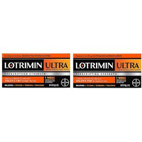 Lotrimin Ultra 1 Week Athlete's Foot Treatment - Antifungal Cream with Butenafine Hydrochloride 1% for Rapid Relief from Ringworm and Athlete's Foot, 1.1 Ounce (30 Grams) (Packaging May Vary)