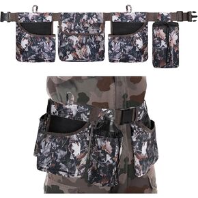 Detachable Lightweight Dove Hunting Belt - Easy Ammo Access Adjustable Shooting Belt for Bird Hunting, Game Bag Ammo Pouch Shotgun Shell Holder