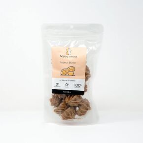 Natural Pet Treats – Ideal as Dog, Cat or Hamster Treats - Pawsome Organic Carrots, Banana & Peanut Butter Dog Treats (3 Pack)