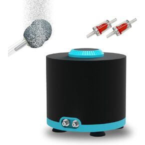 Aquarium Air Pump,Marpros Stable and Durable Double Outlet Aerator with Accessories,Adjustable air Bubbler for Fish Tank