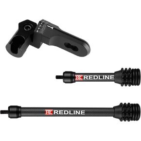 REDLINE Trio Back Bar and Bow Stabilizer Kit, Combines The RL-1 Series 10-inch and 6-inch stabilizers with The Back Bar Accessory
