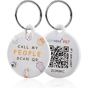 Cat QR Code Tag