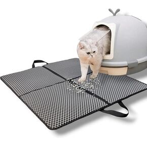 VT-Foldable Honeycomb Cat Trapping Mat, Cat Mats, Large, Kitty Mats (27 x 24)