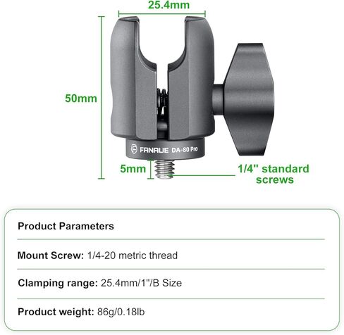 FANAUE Aluminum1'' Ball Mount Base with 4-Hole AMPS Square Plate & 1" Ball Adapter Compatible RAM Mount B Size Double Socket arm and Bike Motorcycle Phone Holder in Kuwait