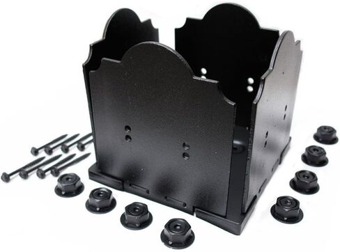 مجموعة أدوات البناء Ozco Building Products 56608 Laredo Sunset 6x6، (1 في كل عبوة)، أسود in Kuwait