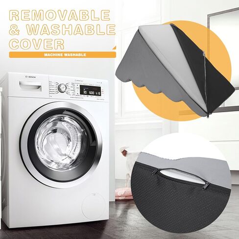 Topmart Dog Stairs for Small Dogs, 4-Step, 19.7"H, Dog Steps for High Beds Couches with All-Round Waterproof Cover, Non-Slip Sturdy Dog Ramp for Old Cats, Injured Pet in Kuwait