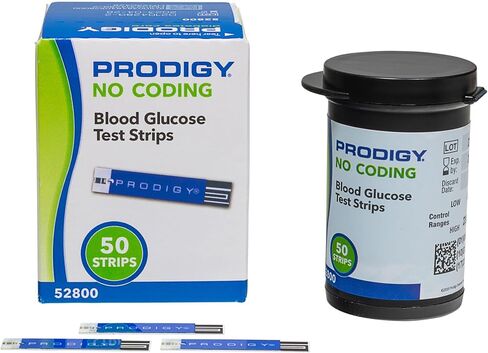Prodigy No Coding Blood Glucose Test Strips (50 ct) in Saudi Arabia
