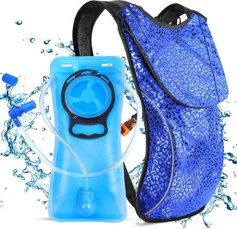 Hydration Pack with 2L Hydration Bladder Lightweight Insulation Water Rucksack Backpack Bladder Bag Cycling Bicycle Bike/Hiking Climbing Pouch in Saudi Arabia